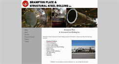 Desktop Screenshot of bramptonplate.com